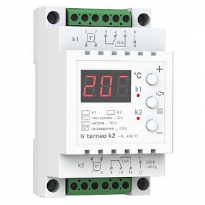 ���-� Terneo K2 ����� (-9...+99/2*3���/������� �������/����������/����������) �� DIN �����