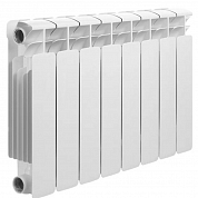 Радиатор алюминиевый AquaProm Al 500/80 A21 (серый квадрат) 8 секций