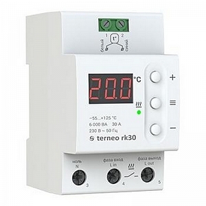 ���-� Terneo RK30 ����� (-55...+125/6���/��� ������ / �������������) �� DIN �����