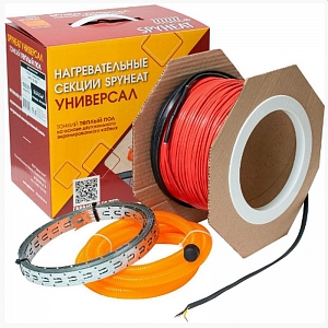 Тонкий кабель под плитку SpyHeat SHFD-12-1000 (6,8-8,3 м.кв.) - 90м