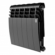 Радиатор биметаллический Royal Thermo BiLiner 350/80 , Noir Sable 6 секций