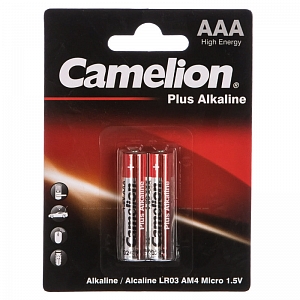 ��������� Camelion LR03 Plus Alkaline BL-2 (LR03-BP2, 1.5�) /24 *1651