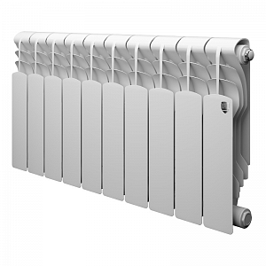 Радиатор биметаллический Royal Thermo Revolution Bimetal 350/80 белый 10 секций