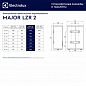 ������. �����. Electrolux EWH 80 Major LZR 2 ����� (��� 980*493*290) ������� ����������� ����� 7���