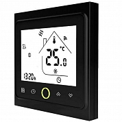 Терморегулятор Thermostat RS-001 сенсорный с WI-FI черный