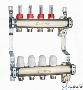 ������������ ���� Lavita SFP-3H, 1"(FF)*3/4"(M) �� 3 ������ 3/4" � �������������