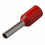 Наконечник E1508 красный для обжима проводов сечением до 1.5 мм