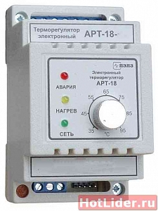 Терморегулятор ПЭЛЗ АРТ-18-16Н белый