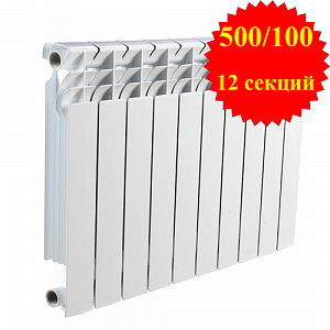 Радиатор биметаллический Termica Bitherm 500/100 12 секций