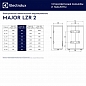 ������. �����. Electrolux EWH 50 Major LZR 2 ����� (��� 855*435*258) ������� ����������� ����� 7���