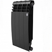 Радиатор биметаллический Royal Thermo BiLiner 500/80 черный , Noir Sable 4 секций