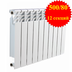 Радиатор биметаллический Termica Bitherm 500/80 12 секций