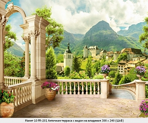 3D �������� "�������� ������� � ����� �� ��������" ����� (300*240��) 7,2�2