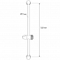 ������ ��� ���� d19��, L=600��, ����., ABS, ���� MELODIA MKP20150P