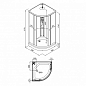 ������� ������ MARONI OMBRA SR88L-GLS-DN4 88�88�217 (7 ����+����� D50��)